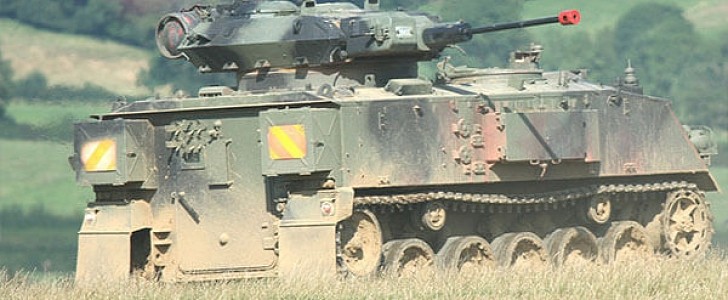 FV432 paintball tank