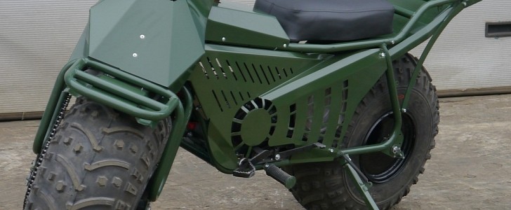 Tarus 2X2 is a Russia-made motorcycle that no obstacle can stop 