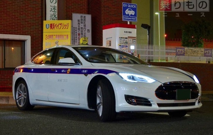 Taxi Company Starts Tesla Model S Service in Tokyo