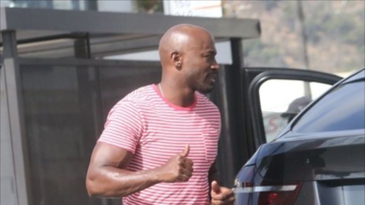 Taye Diggs and his BMW X6