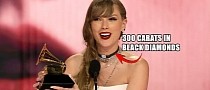 Taylor Swift's 2024 Grammys Look Included a Watch Choker Dripping in Diamonds