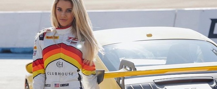 Lindsay Brewer enjoyed driving the new Porsche 992 GT3 at the Las Vegas Motor Speedway