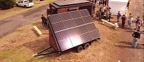 TC Tiny Power Plant Is a Battery-Packed Solar Trailer Built To Survive Intense Bushfires