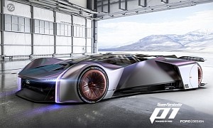 Team Fordzilla Makes Good on Ultimate Virtual Racing Car Promise, Unveils the P1