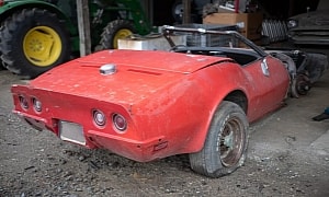 Tear-Inducing Corvette: Wrecked 1970 Convertible Titled in 1989 Gives Final Goodbye