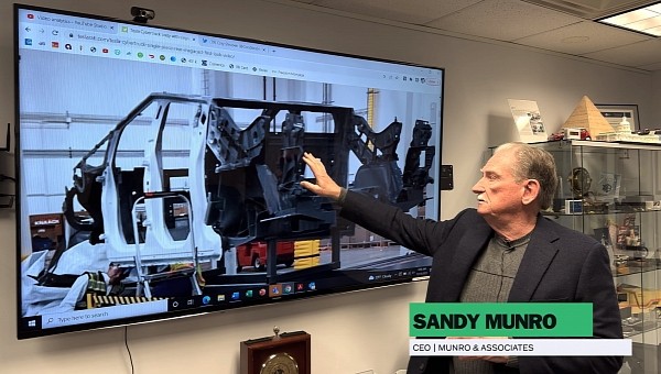 Teardown veteran Sandy Munro is baffled by the Tesla Cybertruck skeleton