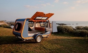 Teardrop-Inspired Carapate Camper Is a Fresh Take on Vintage Off-Grid Styling