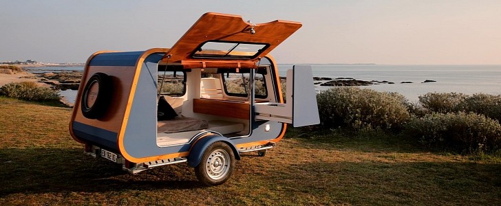 Teardrop-Inspired Carapate Camper Is a Fresh Take on Vintage Off-Grid Styling