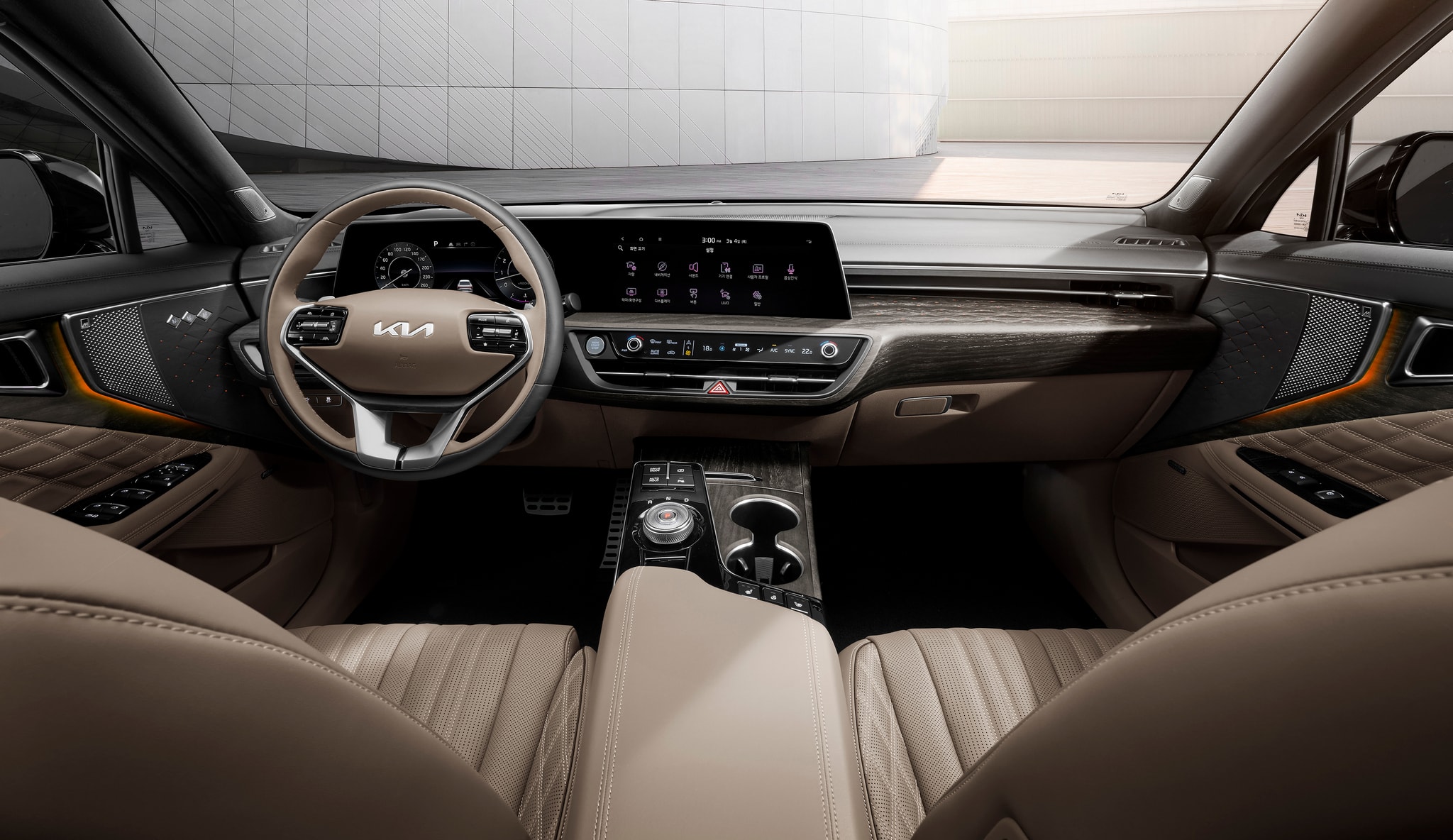 Tech Savory Kia K8 Cabin Reveal Easily Puts To Shame Cadenza S Dated Interior 157196 1 