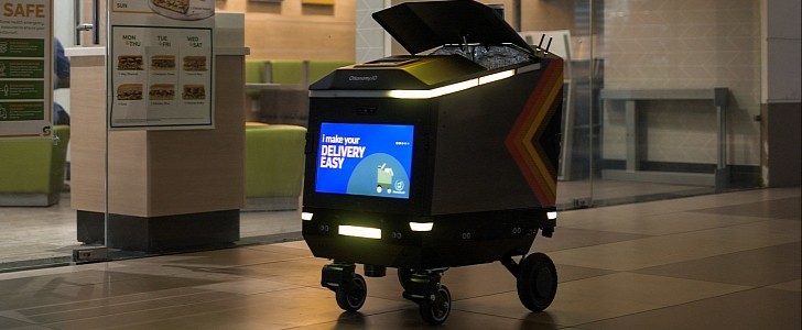 Ottobot autonomous delivery robot