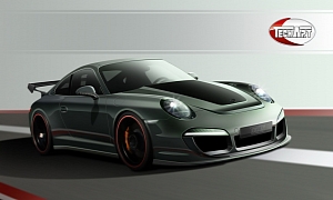 Techart Renders Its 2012 Porsche 911 Project for Next Geneva Show