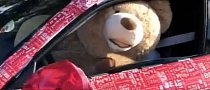 Teddy Bear Driving Wrapped Porsche 911 GT3 RS Is Hilarious