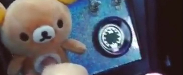 Teddy Bear Engine Start Button Is Epic and Cute