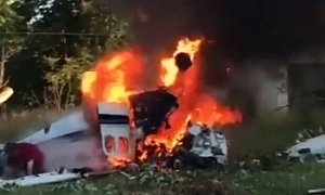 Teen Rolls Out of Fiery Detroit Plane Crash that Killed His Parents