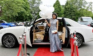 Teen Wins Prom With Rolls-Royce Phantom Covered in 4 Million Swarovski Crystals
