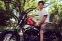 Teen Wolf Tyler Posey Rides His Harley Davidson
