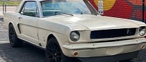 Teenager's 1966 Mustang Packs JDM Surprise Under the Hood, Blasphemy on a Whole New Level