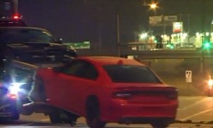 Teens Steal Three Dodge Hellcats, Make It Less Than a Mile Before They Crash