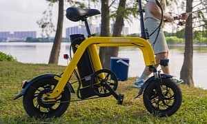 Teeny Tiny Mihogo Mini Folding E-Bike Offers Impressive Range and Payload Capacity