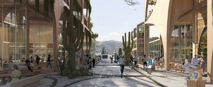 Telosa is the first car-free city in the U.S., the most fair and sustainable project of the kind