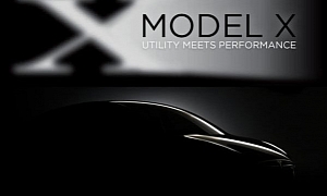 Tesla Model X Crossover Teased