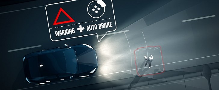 Volvo Auto braking