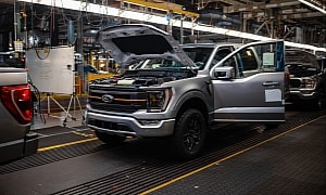Ten Ford Pickup Trucks Were Stolen From the Factory, Thieves Ran Out of Gas