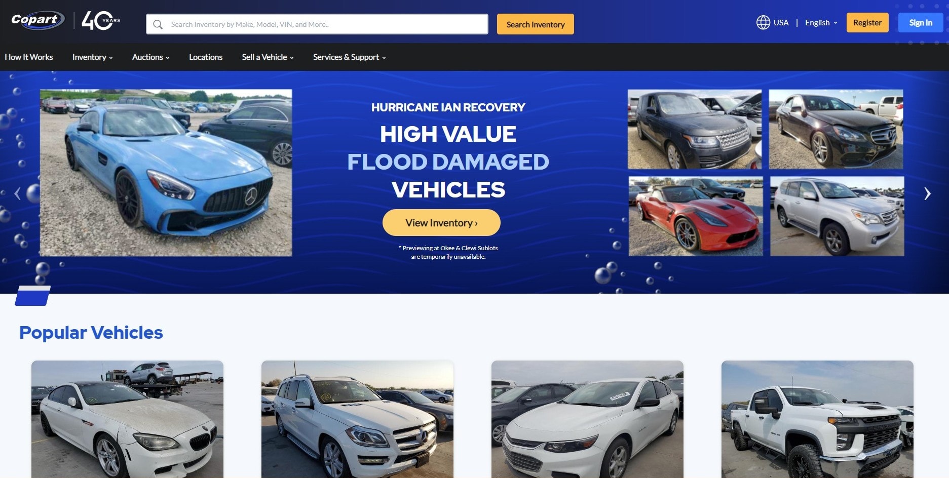 Thousands Of Cars Damaged By Hurricane Ian Are Up For Auction At Bargain  Prices