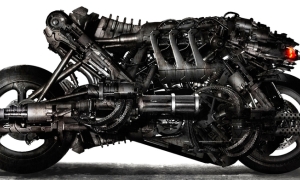 Terminator Salvation Motorcycle Based on Ducati Hypermotard