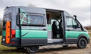 Terracamper Tegravel Is an Off-Road Capable Camper Conversion Defined by Flexibility