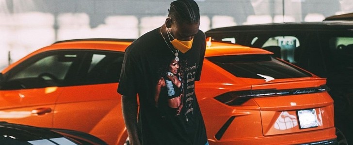 Terrence Ross gave a glimpse of his orange Urus, a surprise birthday present, in February