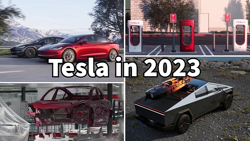 Tesla 2023 recap