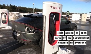 Tesla Agrees to Open Parts of Its Supercharger Network to Everyone