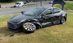 Tesla Allegedly Sold a Used, Crashed Model 3 as a Nearly-New Car