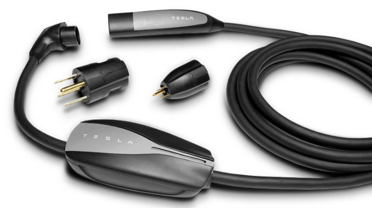 Tesla Model S charger cable
