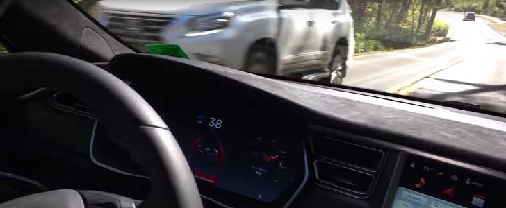 Tesla Autopilot Goes Wrong