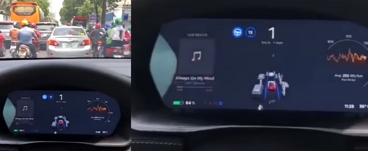Tesla Autopilot vs the streets of Ho Chi Minh City