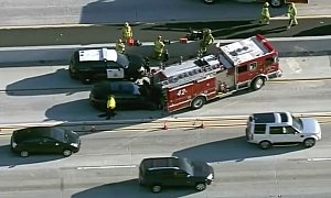 Tesla Autopilot Under Investigation Again Following Fire Engine Freeway Crash