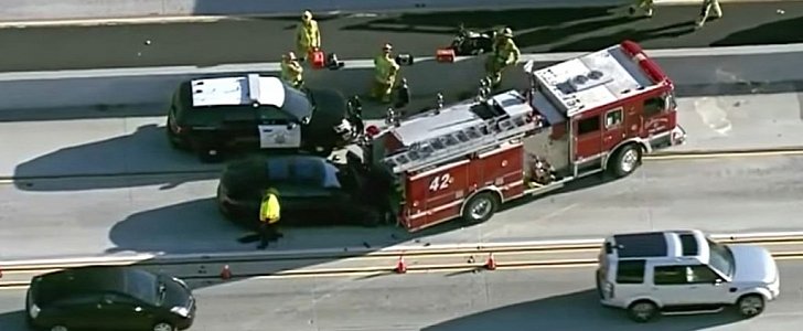Tesla Model S Autopilot crash