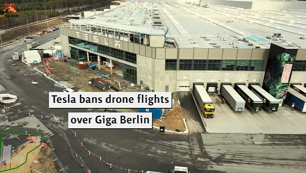 Tesla bans drone flights over Giga Berlin