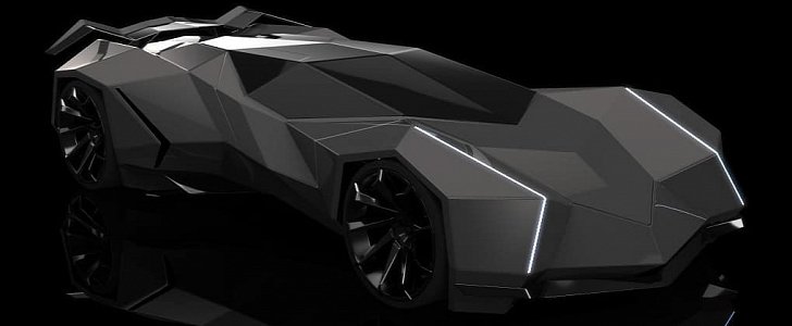 Tesla Batmobile Concept