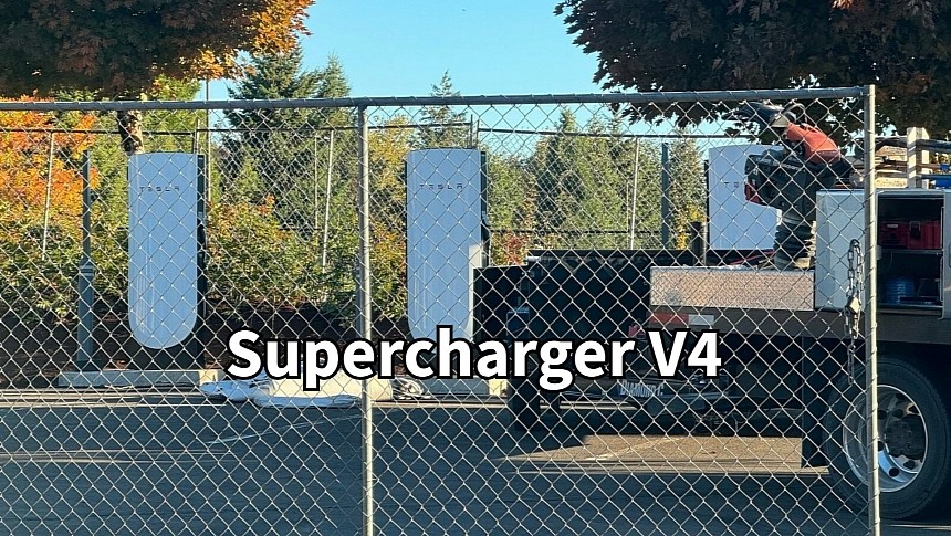 Tesla builds America's first V4 Supercharger station in Wilsonville, Oregon