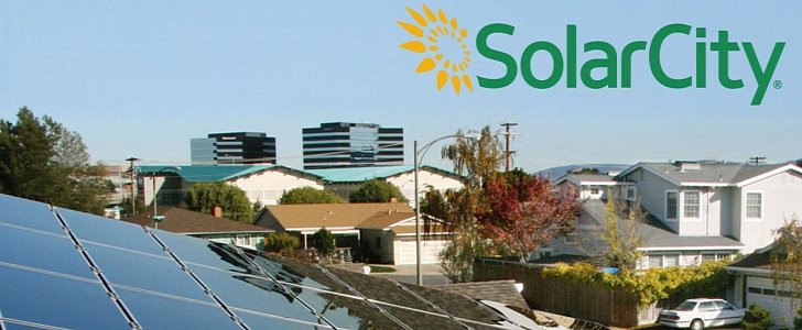 Solar panels from SolarCity