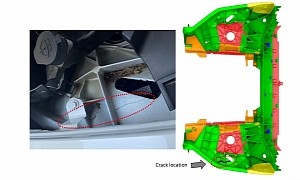 Tesla Calls Front Casting Crack a Discontinuity, Contradicts Own Repair Recommendations