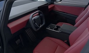 Tesla Cybertruck Gets an Interior Makeover, It's the World's First