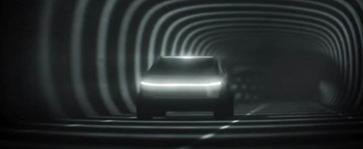 Tesla Cybertruck ad