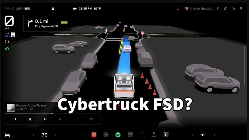 Tesla Cybertruck will not get Autopilot and FSD soon