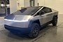 Tesla Cybertruck Leaks in Production Guise With No Door Handles and Removable Front End?