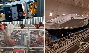 Tesla Cybertruck Production Line at Giga Texas Is Busy, Testing Continues in New Zealand