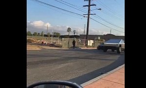 Tesla Cybertruck Prototype Spotted Driving Through Hawthorne, California